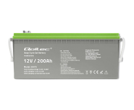 Qoltec Akumulator żelowy Deep Cycle | 12V | 200Ah - 1115798 - zdjęcie 1